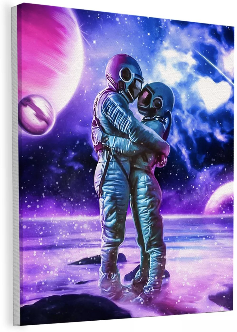 Картина BALMOND Космическая любовь холст на подрамнике 50x40 см купить,NaN