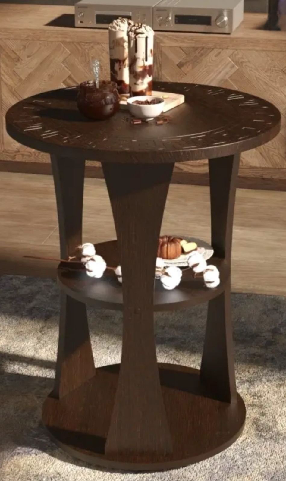Стол классический 813026291, 55x55x71.5 см, темно-коричневый купить,NaN
