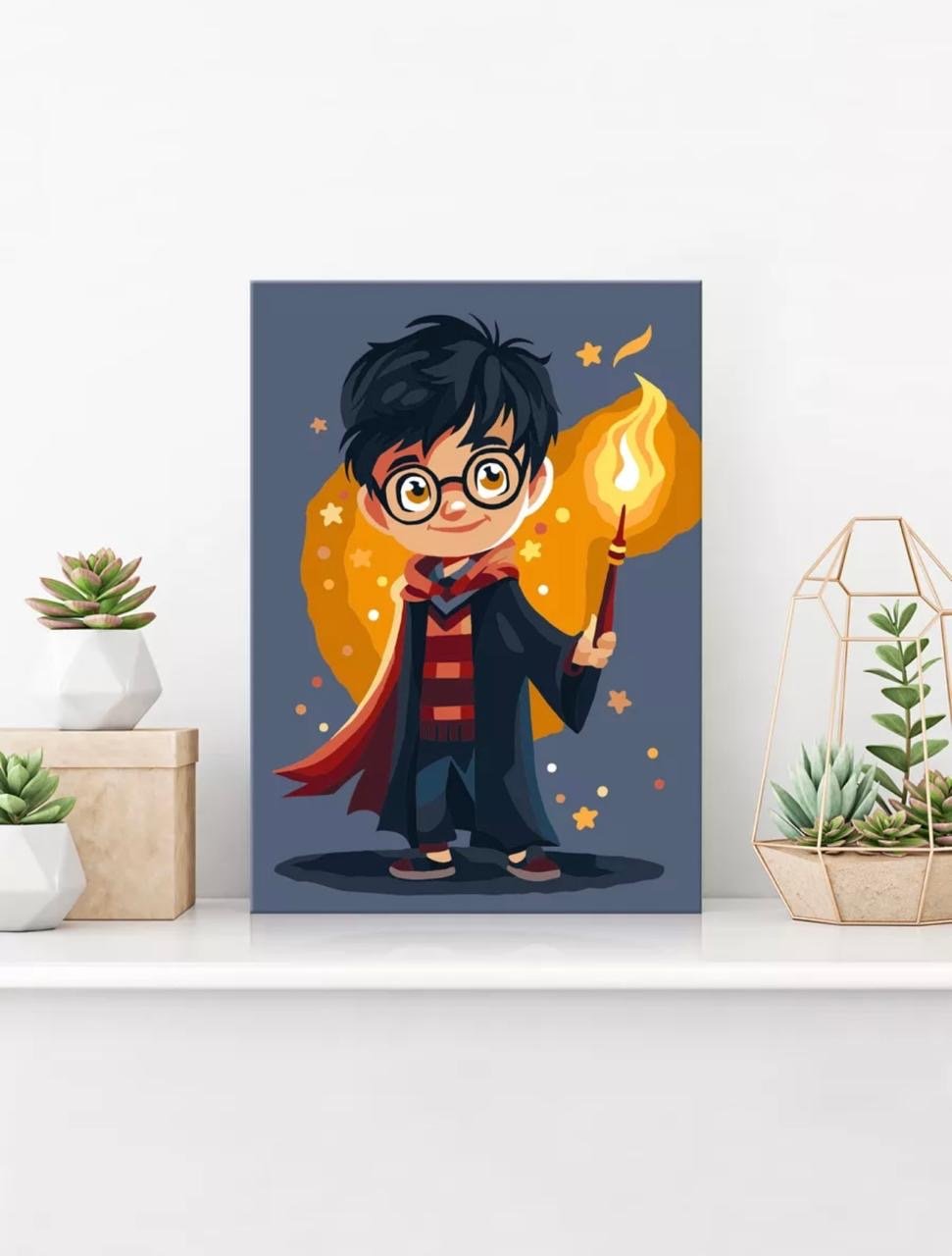 Картина BALMOND Гарри Поттер холст на картоне 21x15 см купить,NaN