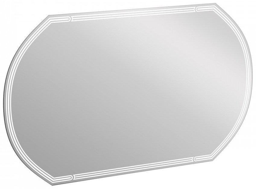 Зеркало настенное Cersanit LED 090 design 100x60см
