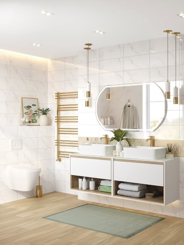 Зеркало настенное Cersanit LED 090 design 100x60см купить,98980