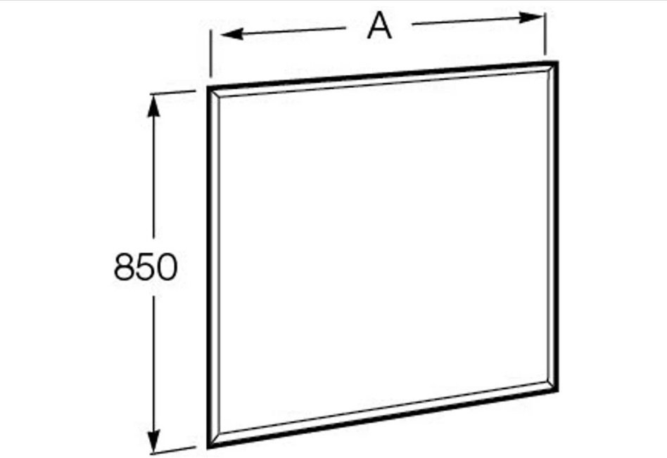 Зеркало настенное Roca Aneto 60x85см купить,156896