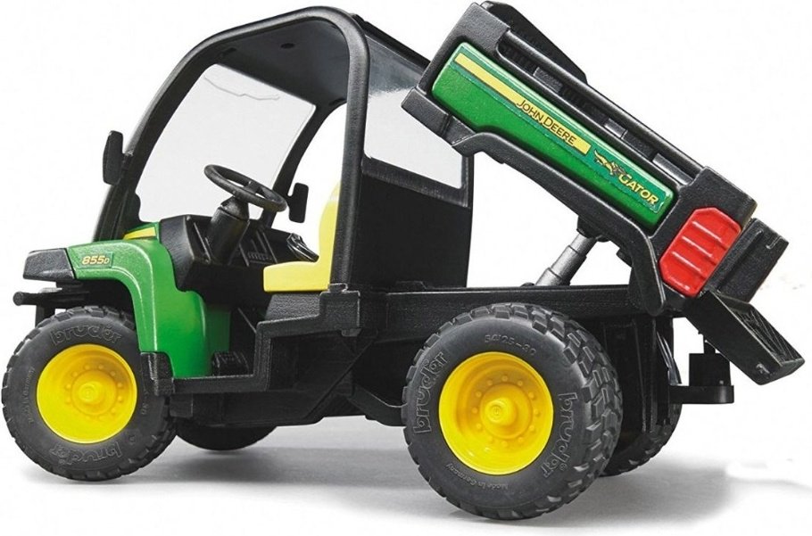 Спецтехника Bruder John Deere Gator XUV 855D зеленый, желтый купить,NaN