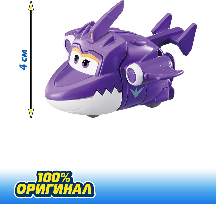 Трансформер Super Wings Мини-трансформер Салли (8 сезон), Супер Крылья, высота 6.5 см купить,NaN