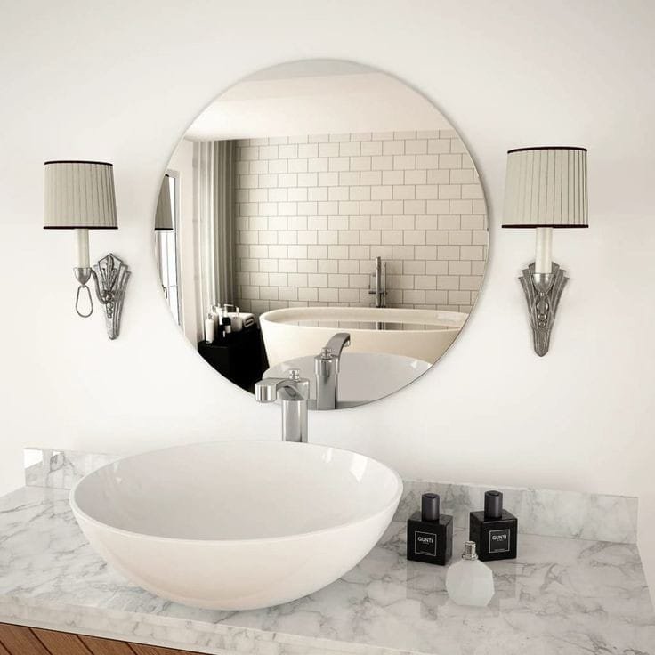 Зеркало настенное Mixline 50x50см купить,NaN