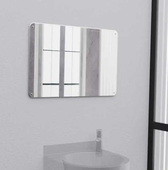 Зеркало настенное No brand 80x60см купить,376000