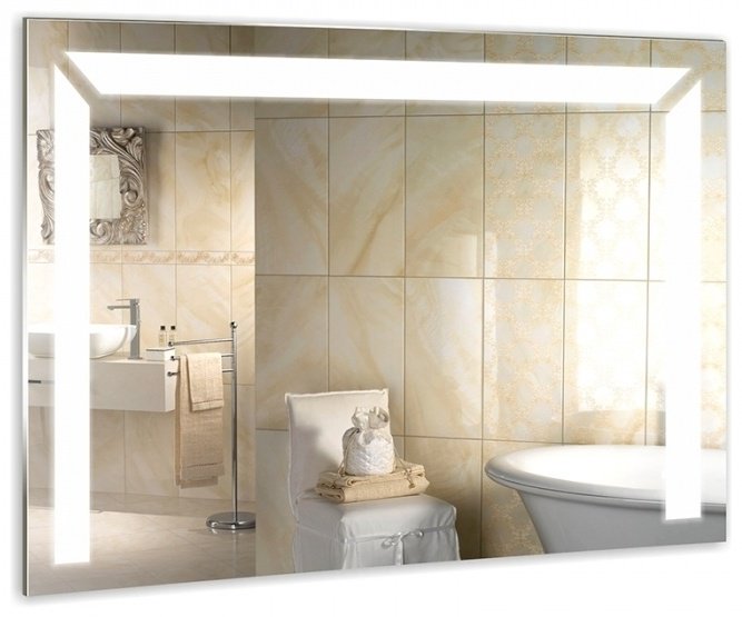 Зеркало настенное Mixline Диамант 75x53см купить,NaN