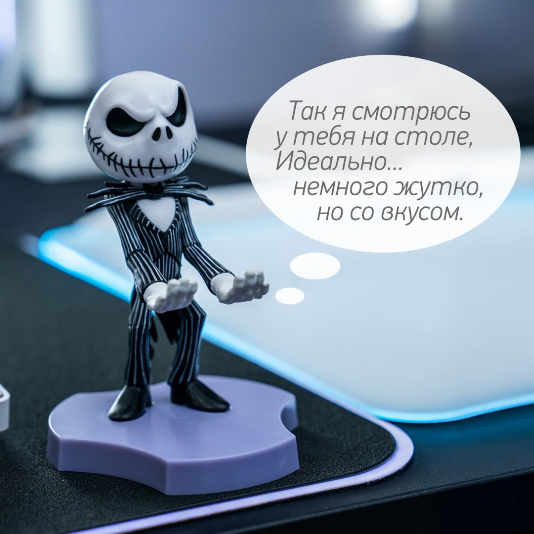 Держатель Cable Guys Holdems Кошмар Перед Рождеством Джек мультиколор купить,NaN