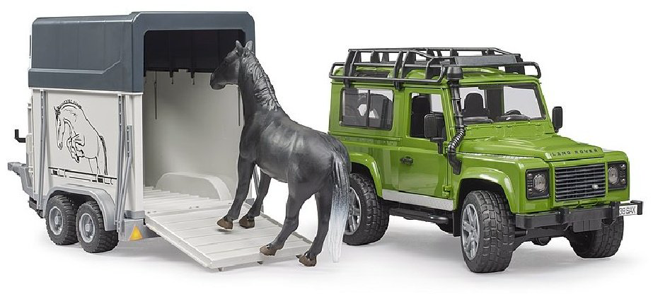 Внедорожник Bruder Внедорожник Land Rover Defender мультиколор купить,NaN
