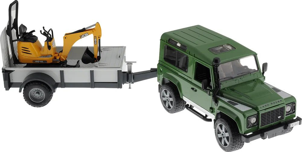 Спецтехника Bruder Land Rover Defender мультиколор купить,NaN