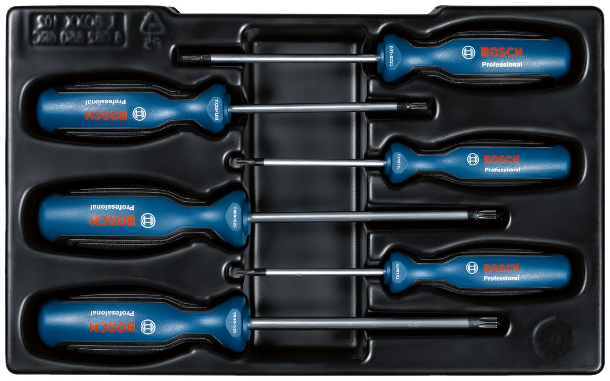 Bosch набор отверток 1600A01V09 набор из 6 купить,19560