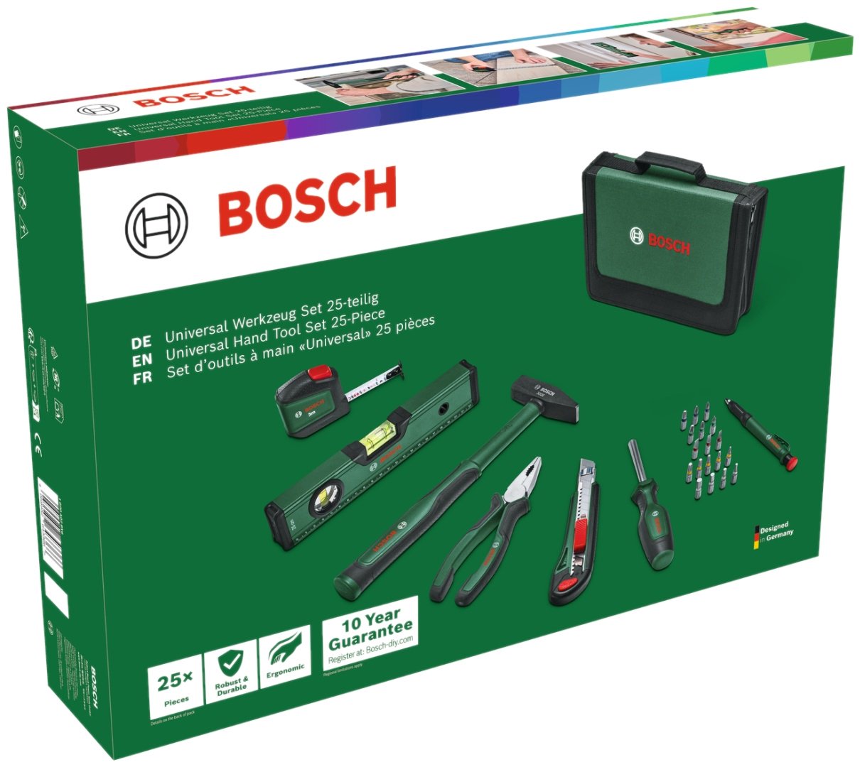 Набор инструментов и оснастки универсальный 25 в 1 Bosch 1600A02BY6