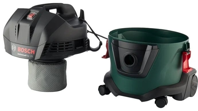 Строительный пылесос Bosch UniversalVac 15 06033D1100
