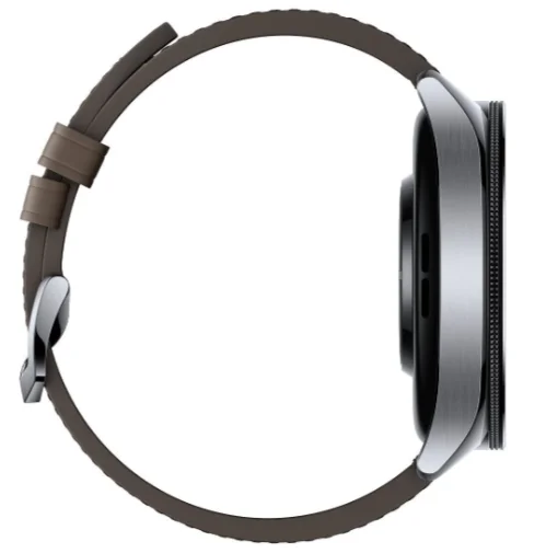 Смарт-часы Xiaomi Watch 2 Pro Silver Case with Brown Leather Strap M2234W1/BHR7216GL 46mm Silver купить,0