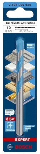 Сверло Bosch спиральное 2608900626 6 мм, 1 шт. купить,2500