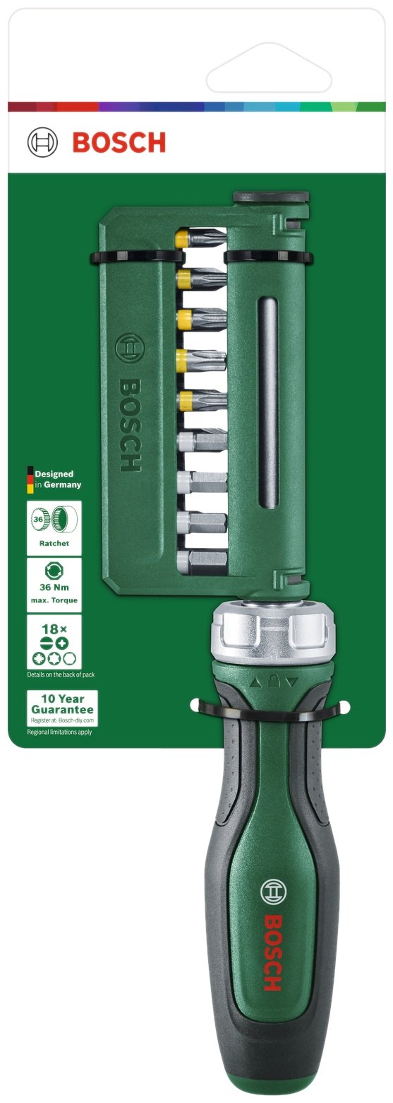 Bosch отвертка с трещоткой, 1600A02Z99 купить,5870