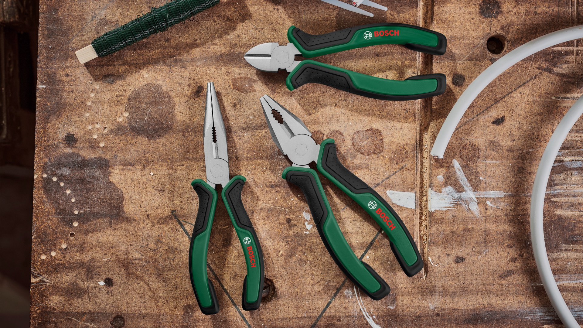 Длинногубцы Bosch 1600A032VC, 180 мм