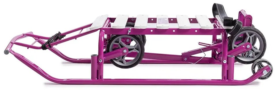 Санки Nika kids Тимка 5 Универсал сиреневый купить,NaN