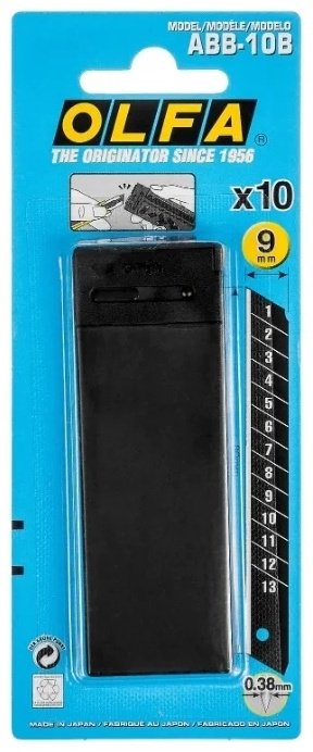 Сменное лезвие OLFA Black Max OL-ABB-10B черный купить,2990