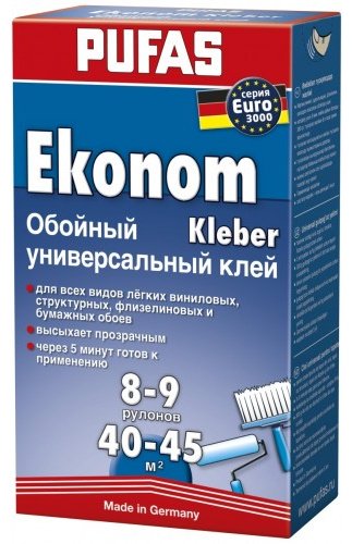 Клей обойный PUFAS Ekonom , 200 г купить,NaN