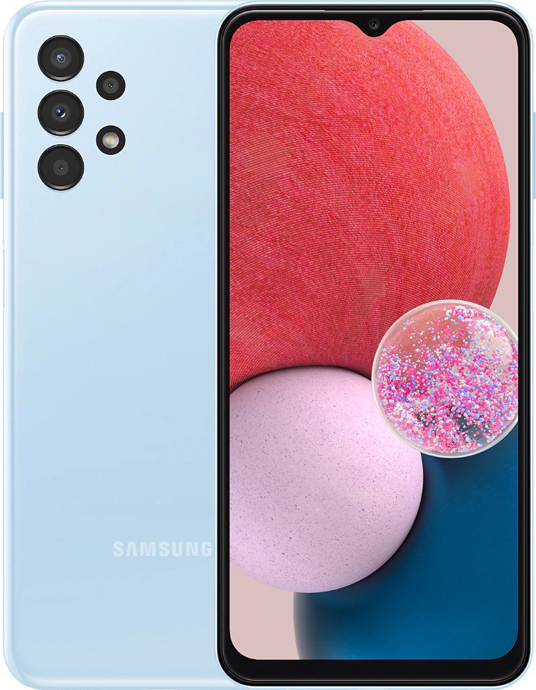Смартфон Samsung Galaxy A13 4/64Gb Blue  купить,NaN