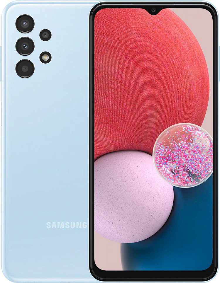 Смартфон Samsung Galaxy A13 4/64Gb Blue  купить,NaN