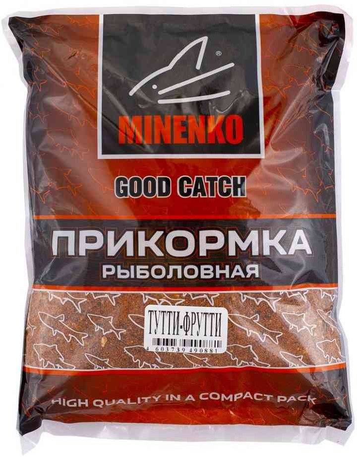 Прикормка Minenko Good Catch Тутти-Фрутти 4310 700гр купить,NaN