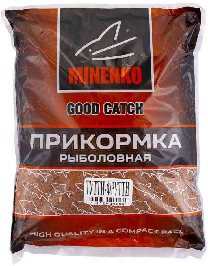 Прикормка Minenko Good Catch Тутти-Фрутти 4310 700гр купить,NaN
