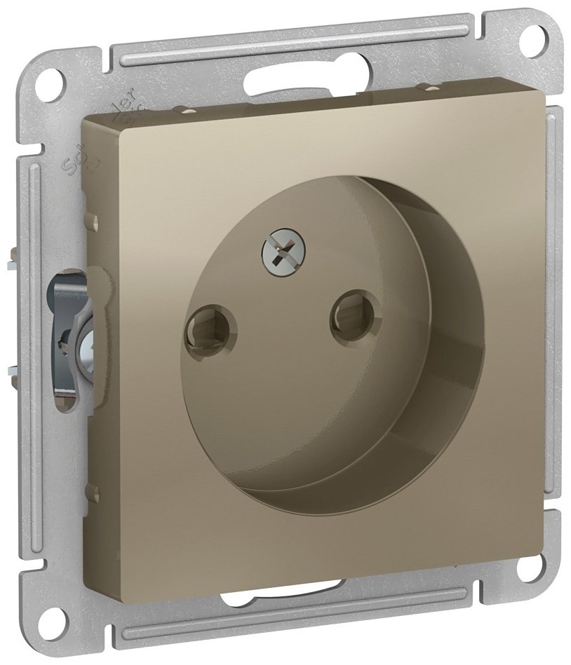 Розетка Systeme electric ATN000549, шампань купить,NaN