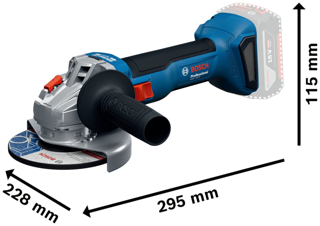 Шлифмашина угловая Bosch 06019N9020 купить,161090