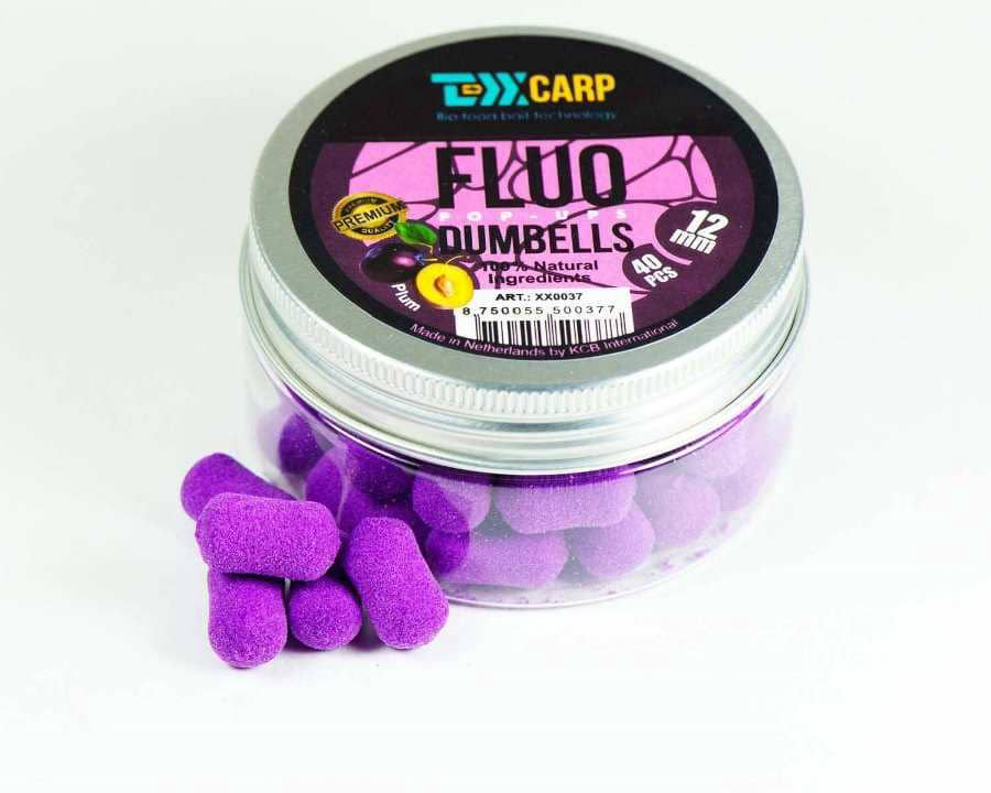 Бойлы TEXX Carp Dumbells Plum Purple 12mm 40 pcs купить,NaN