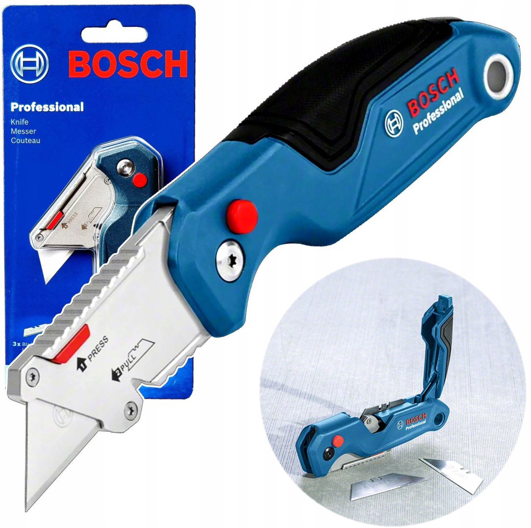 Складной монтажный нож Bosch Professional, 1600A016BL 1 шт купить,NaN
