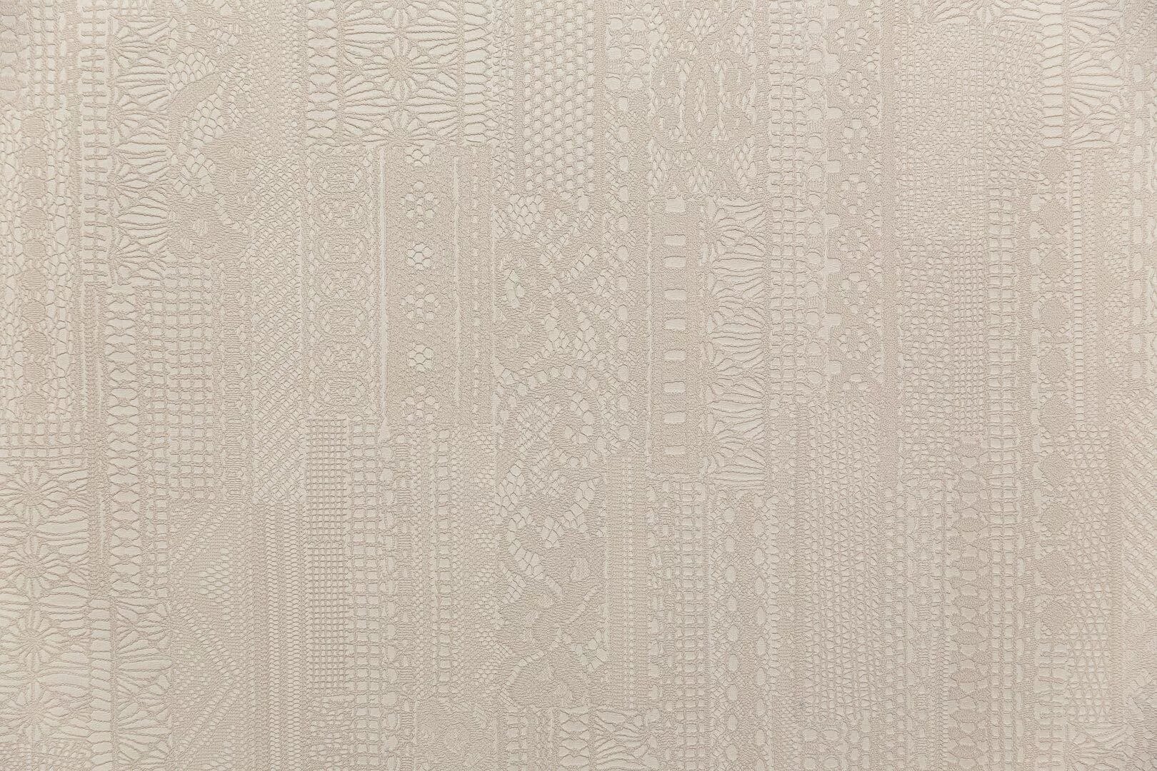 Обои KERAMA MARAZZI Ажур/1,06*10,05м/бежевый/КМ8203 , основа флизелин (10x1.06 м) купить,NaN