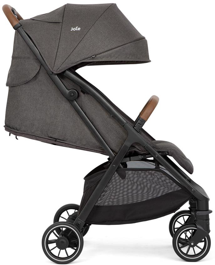 Коляска универсальная 2 в 1 Joie Pact Pro 2в1 Shell gray/Ramble V2 Shale, темно-серый, черный купить,154700