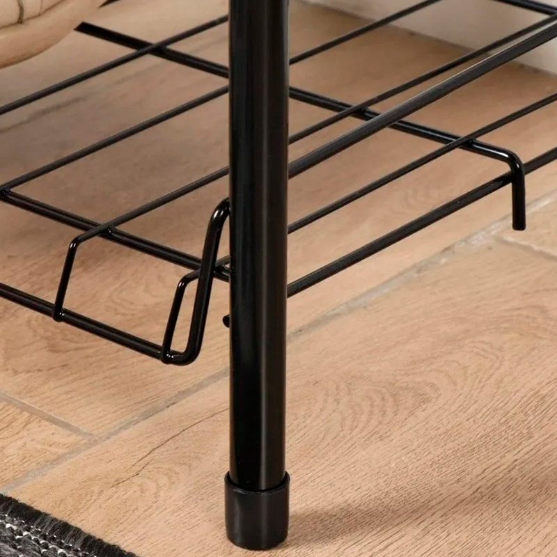 Обувница Nika 66x28x44 см, металл купить,NaN