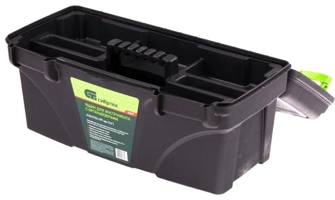 СИБРТЕХ ящик Black-Green 90807 (41х21х19.5 см) купить,NaN