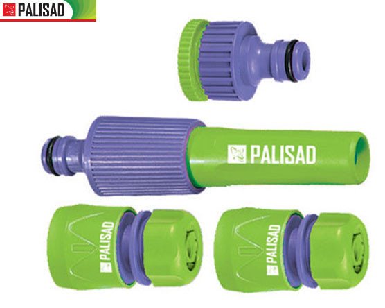 Набор для полива Palisad 65176 D: 1/2 (13 мм), режимов полива: 1, 4 шт