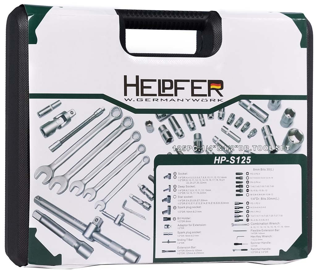 Набор автомобильный 125 предметов Helpfer HP-S125 купить,41500