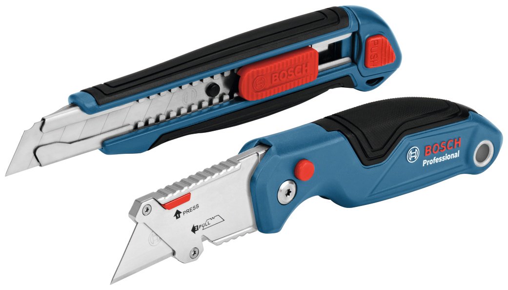 Складной монтажный нож Bosch Professional, 1600A016BM 2 шт
