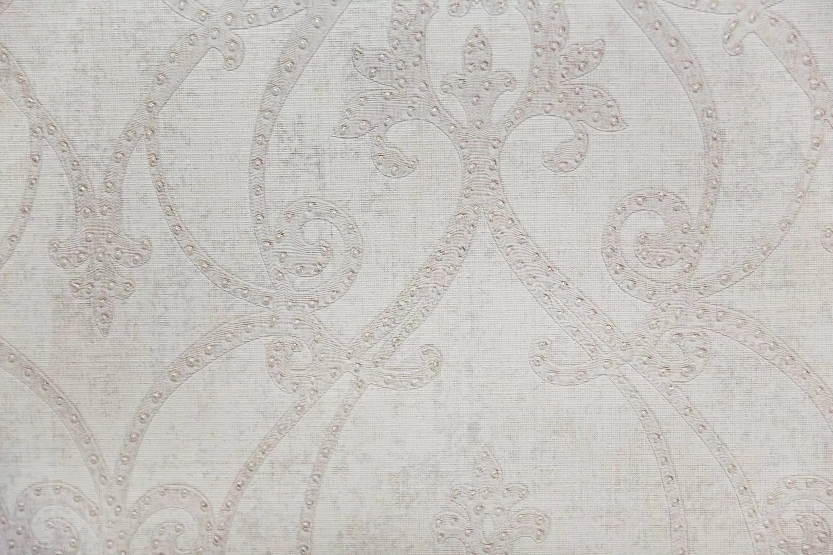Обои KERAMA MARAZZI Дамаск/1,06*10,05м/мотив бежево-серый/КМ8102 , основа флизелин (10.05x1.06 м) купить,NaN
