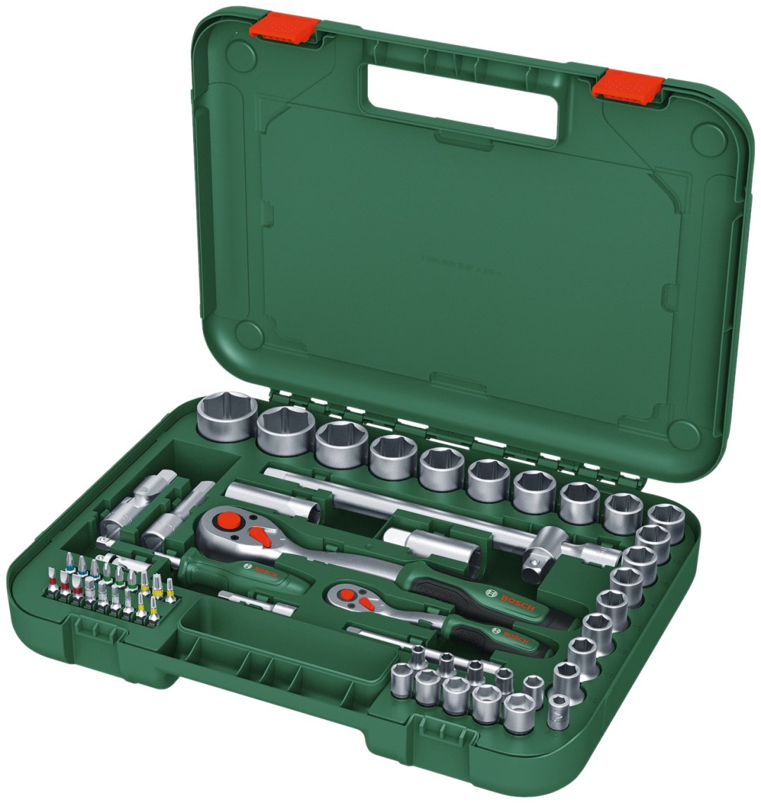 Набор инструментов и оснастки универсальный 56 в 1 Bosch 1600A02Z9G купить,55700