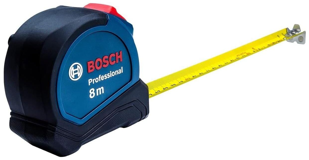Bosch рулетка строительная 1600A01V3S, 8 м х 27 мм купить,14070