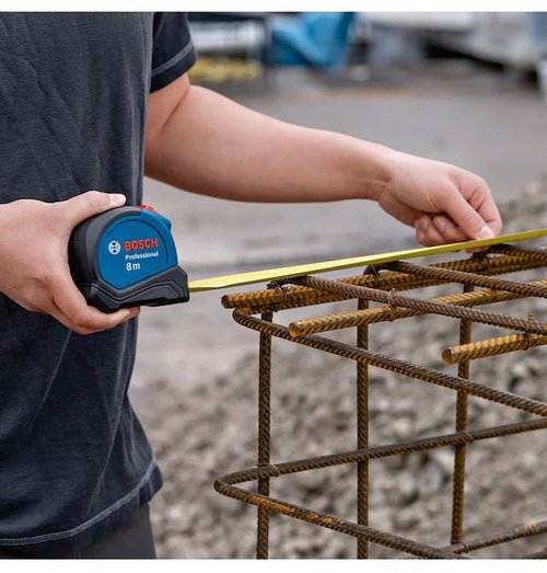 Bosch рулетка строительная 1600A01V3S, 8 м х 27 мм купить,14070