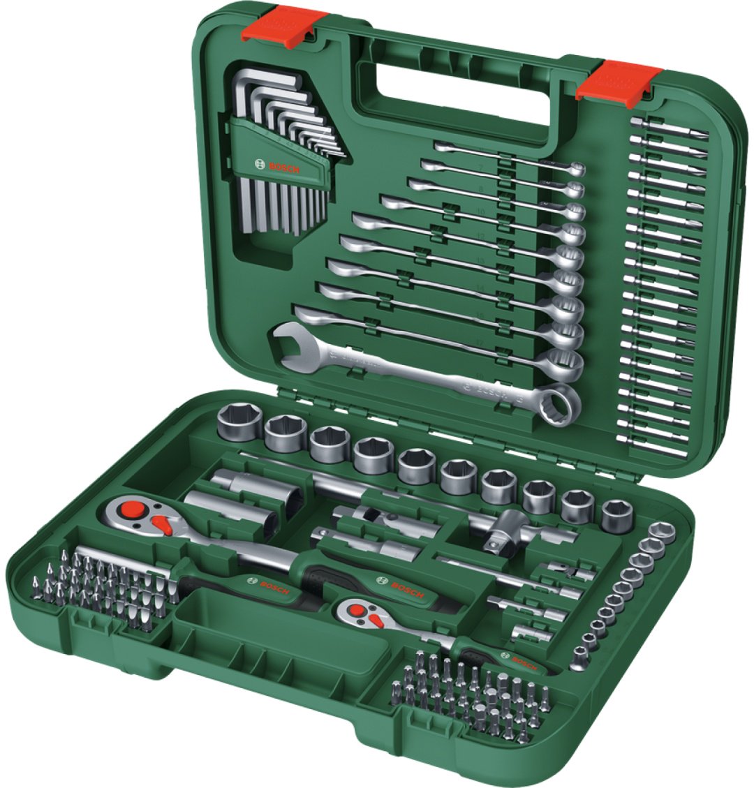 Набор инструментов и оснастки универсальный 132 в 1 Bosch 1600A02Z9B купить,69760