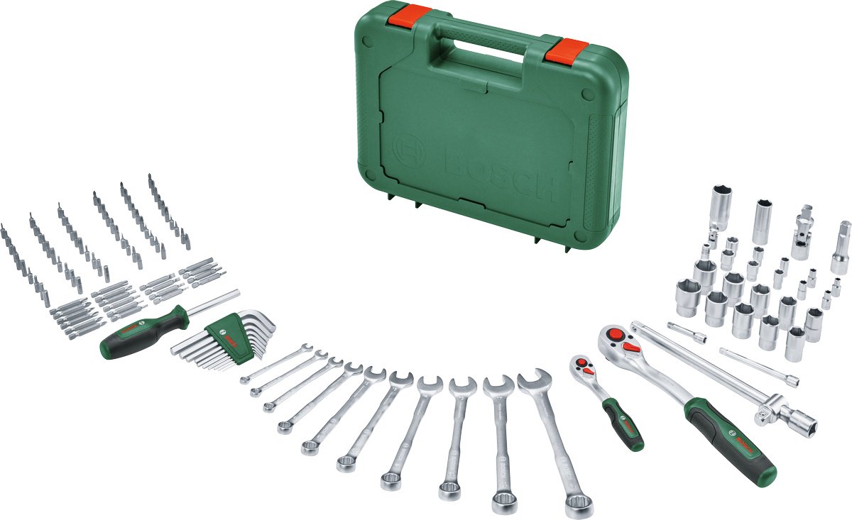 Набор инструментов и оснастки универсальный 132 в 1 Bosch 1600A02Z9B купить,69760