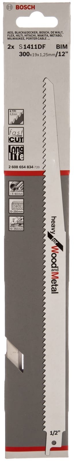 Bosch S-1411 DF 2608654834 2 шт купить,6158