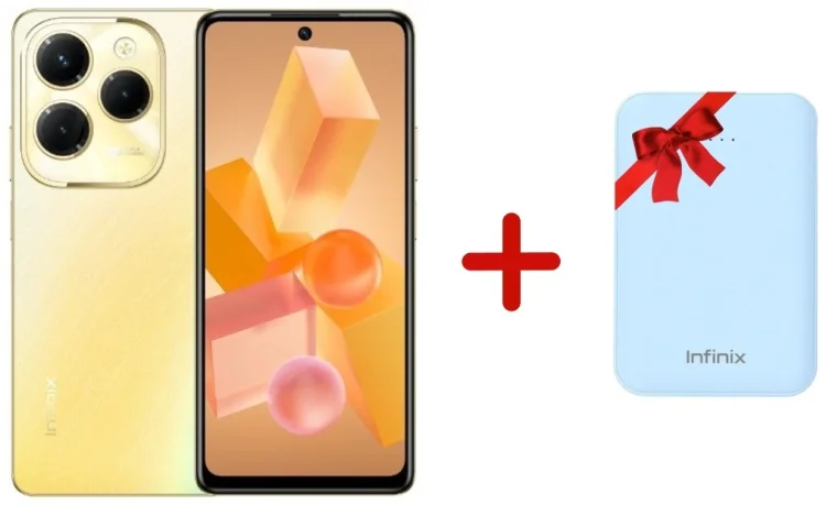Смартфон Infinix Hot 40 Pro 12/256Gb Horizon Gold + Подарок Портативный аккумулятор Infinix XP05 Blue купить,NaN