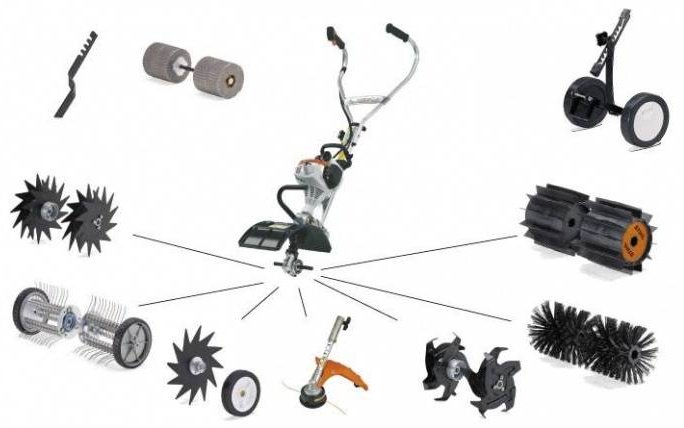 Триммер бензиновый STIHL MM 56, леска и нож купить,NaN