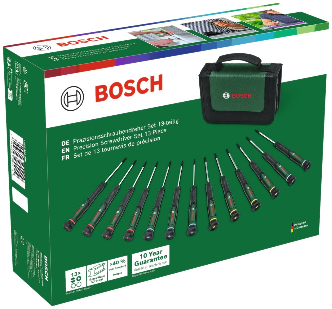 Bosch отвертка 1600A02Z9N набор из 13 купить,NaN