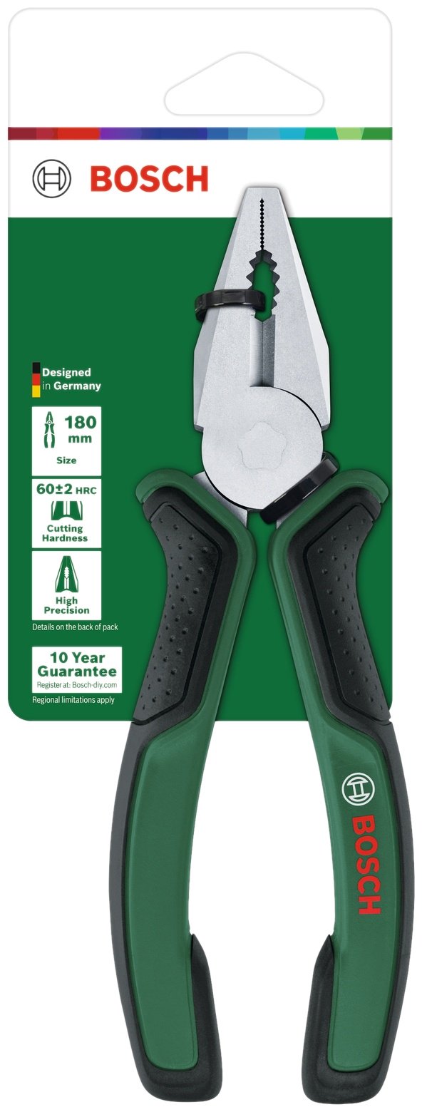 Плоскогубцы Bosch 1600A032VB, 180 мм купить,NaN